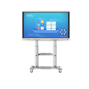 Kamera ile 85 inç Android pc 4k LCD dokunmatik monitör tv ekran sınıf konferans beyaz tahta interaktif akıllı tahta - Product Image 2