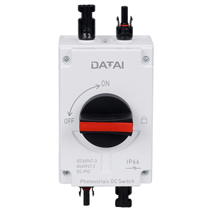 ソーラーDC1500V絶縁スイッチDTNQ-40.M4入力1出力IP66 PVシステム用防水アイソレーター - Product Image 1