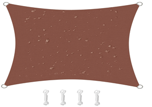 420D blocco tessuto Pergola parasole triangolare vela impermeabile UV blocco Patio parasole per quadrato equilatero rettangolo a maglia - Product Image 2