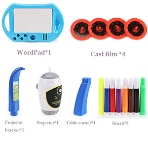 Led Projector ของเล่นเด็ก,โต๊ะวาดภาพศิลปะและงานฝีมือของเล่นเพื่อการศึกษา - Product Image 4