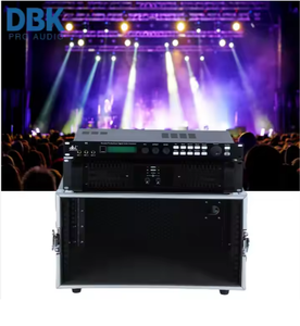 Amplificador de potencia Audio profesional Amplificador de potencia de 2 canales Sistema de procesador de sonido de audio DJ - Product Image 3