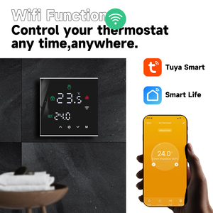 Termostato de temperatura con Control de pantalla táctil Digital de 16A, nuevo diseño, termostato inteligente Wifi con aplicación Tuya - Product Image 6