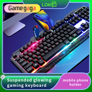 RK300 LED Backlight Usb Wired Gamer Keyboard104 <strong>Keys</strong> RGB Gaming Mechanic <strong>Keyboard</strong> for <strong>Computer</strong> Laptop - Product Image 3