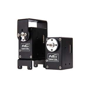 Feetech 24V 45kg 360 Degree <strong>Fully</strong> Metal Gear Brushless Motor RC <strong>Servos</strong> for Humanoid Robot Robotic Arm Electric Gripper for DIY - Product Image 1