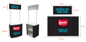 工厂价格促销柜台样品摊位促销品尝桌活动促销柜台 - Product Image 6
