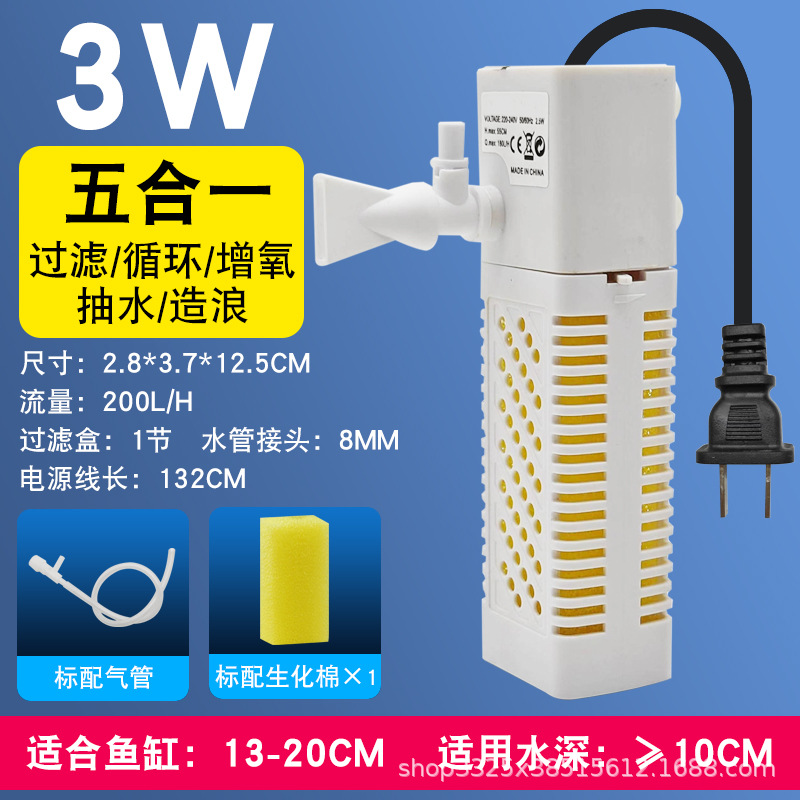 ไส้กรอง 3W 5-in-1 (สำหรับถังขนาด 13-20 ซม.)