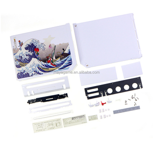 Perakende ambalaj ile 10 renk kapak tam konut case Nintendo wii konsolu yedek konut kabuk tam perakende parçaları ile - Product Image 2