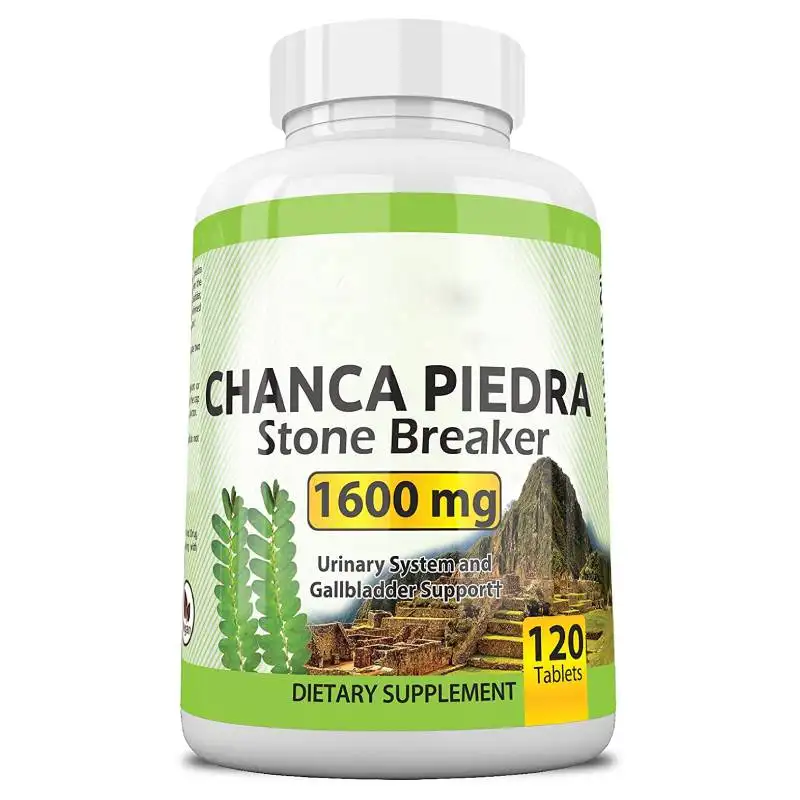 العلامة الخاصة تشانكا بيدرا 1600 mg 120 أقراص كسارة حجارة الكلى المرارة دعم شانكا بيدرا كسارة حجارة للبالغين