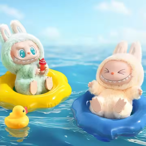 Original Real Labubu Vinyl Blind Box Doll Plush Toy with Animation <strong>Derivatives</strong> Mystery Monsters with Seat Animation - Product Image 3