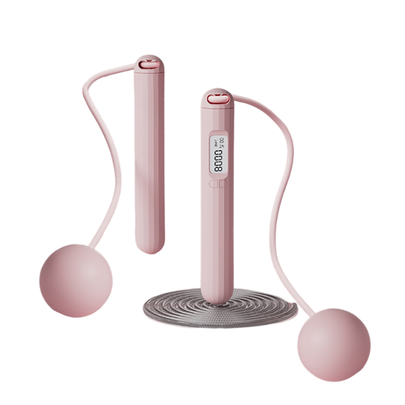 Counting rope skipping dual-purpose small ball 30mm pink