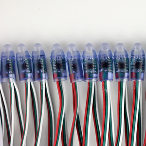 Hot Full色ラウンドucs1903 ws2811 ledストリングライト12ミリメートルWS2811 Diffused 3ワイヤーピクセルledライト - Product Image 4