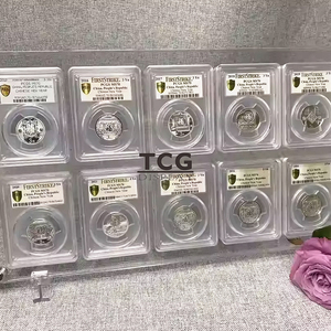 TCG Custom Clear Graded <strong>Coin</strong> Slab Case 9.5mm to 40mm Graded <strong>Coin</strong> Slab Pccb <strong>Coin</strong> Slab Case for Grading Collection Display <strong>Box</strong> - Product Image 2