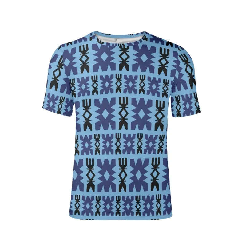 Haute qualité livraison directe vêtements T-Shirt col rond à manches courtes imprimé polynésie hommes chemise personnalisé Streetwear t-shirt pour adulte