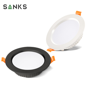 Ceiling Recessed Mounted Ip44 3 5 7 9 12 15 18 21 24 W Commercial Lighting Cob Round Shape <strong>Led</strong> Down Light - Product Image 1