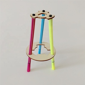 Wholesale Science Educational Kid <strong>Self</strong> Assembling Smart DIY Doodling Drawing Robot Toy - Product Image 4
