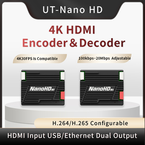 Nano 4k Video <strong>Encoder</strong> Simultaneous Decoding of Four 1080P HD Videos Coder-<strong>decoder</strong> H.265/H.264 Video Codec - Product Image 2