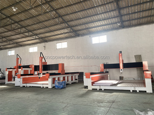 Máquina enrutadora CNC de 5 ejes de gran tamaño y alta resistencia para modelo 3D EPS Fabricación de patrones de espuma de madera