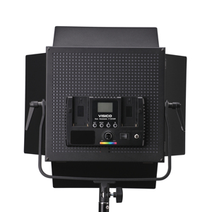 60W DMX kontrol RGB iki renkli sinematik LED Video stüdyo çekim aydınlatma için Panel AYDINLATMA 15 piksel renk efekti ekipmanları - Product Image 5