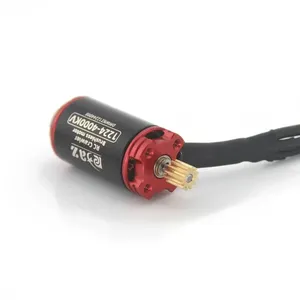 NEEBRC 1224 Outrunner fırçasız Motor dış rotor 2S 4000KV 5000KV dişli ile 1/24 RC paletli araç eksenel SCX24 WPL Traxxas için - Product Image 4