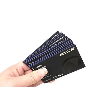定制名片豪华标准尺寸印刷现货uv压花名片 - Product Image 6