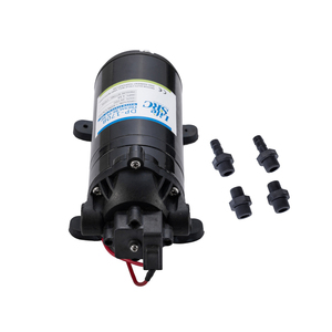 Lifesrc NEW משאבת מים זרימה משתנה DP-160M 220V 1 עד 5.5LPM עם בקר מהירות משאבת דיאפרגמת מים עם בקר מהירות