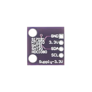 טמפרטורה לחות חיישן GY-213V-<span class=keywords><strong>HTU21D</strong></span> <span class=keywords><strong>htu21d</strong></span> <span class=keywords><strong>i2c</strong></span> להחליף sht21 si7021 hdc1080 מודול