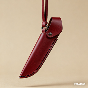 Tùy chỉnh chính hãng Da dao vỏ bọc OEM ODM handmade da dao trường hợp chấp nhận tùy chỉnh kích thước Logo - Product Image 2