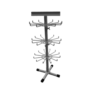 Tre Livelli di Rotazione Controsoffitto Gancio di Visualizzazione Appendiabiti Cremagliera per la Catena Chiave - Product Image 5