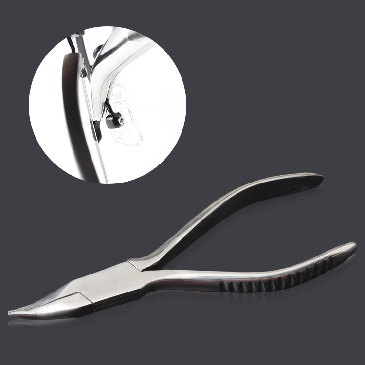 Steel #05-Angle jaw tongs