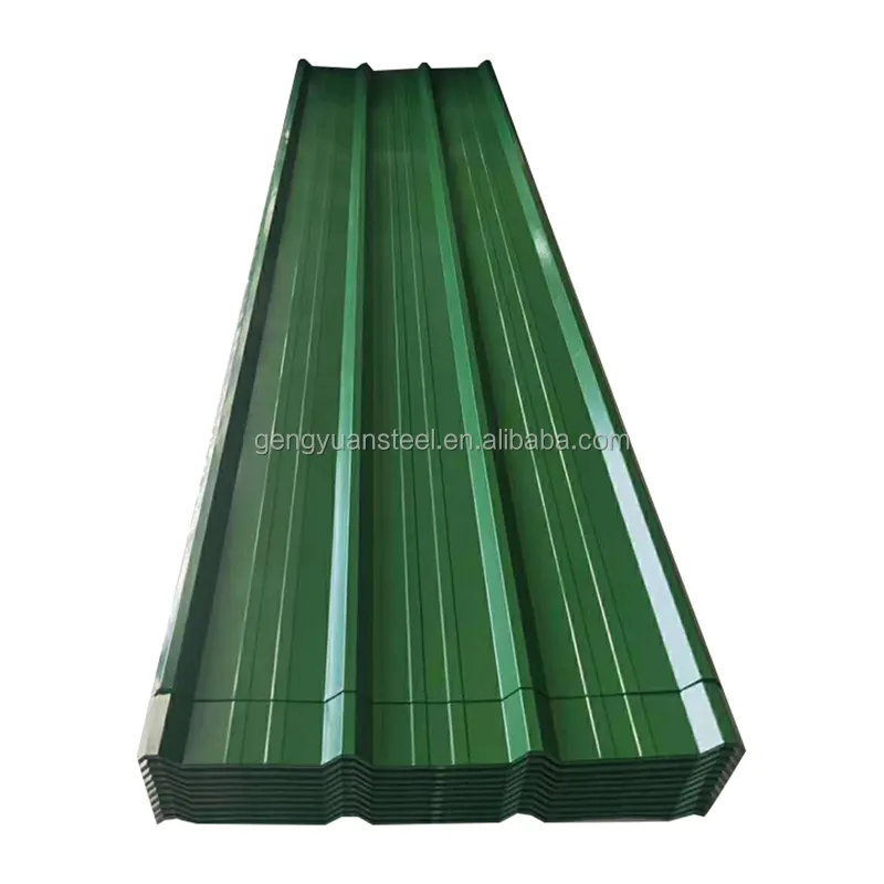 Color coated ral PPGI PPGL PREPAINTED ALUMINUM 0.14mm 0.15mm corrugated roof sheet price