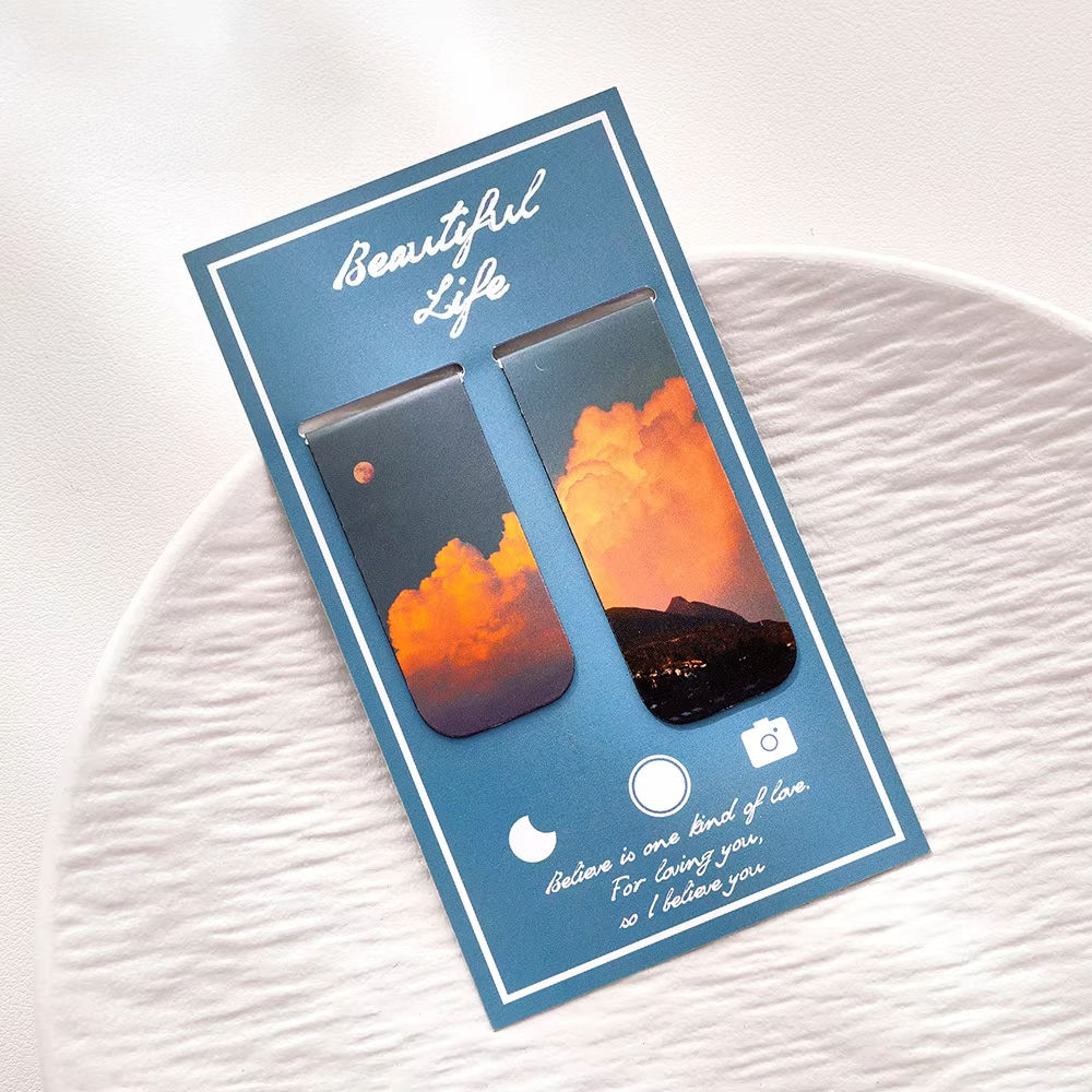 B Nuages du crépuscule enveloppant