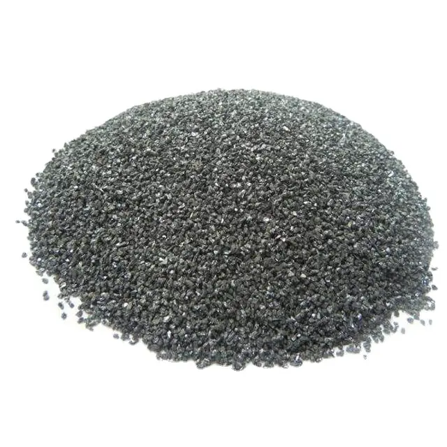 Precio de fábrica Carburo de silicio negro 98% 99% Polvo de carburo de silicio Polvo de grano Polvo fino