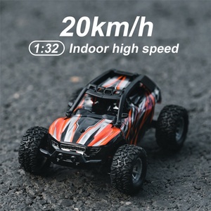 TPR素材2.4Ghz高速20KM/H 4WD 1/32スケール15分再生時間ライト付き子供用RCミニカー - Product Image 4