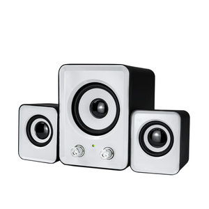 Modeng-Altavoces usb de alta calidad para pc, altavoces de ordenador de escritorio de estilo Simple para pc 2,1, altavoces de oficina oem para videojuegos - Product Image 1