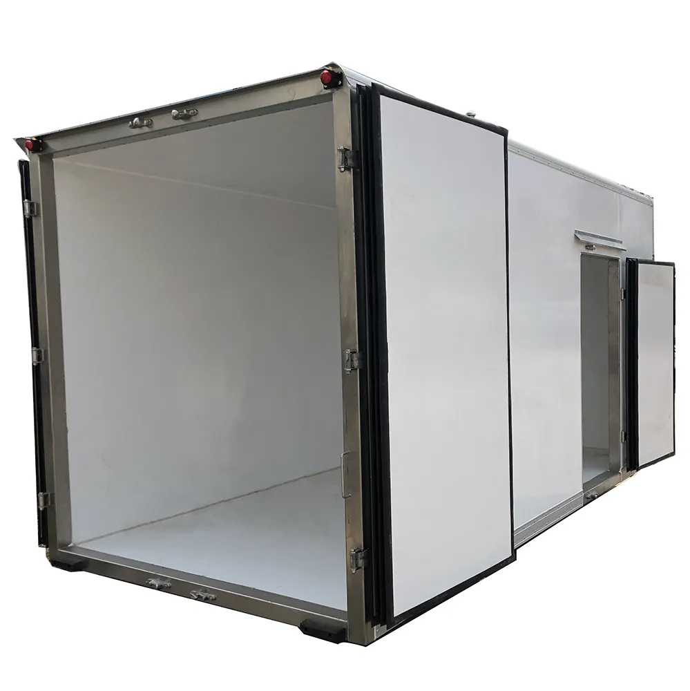 Usine directement vente Dry Freight Van Body Box Dry Van Box CKD fait de panneaux sandwich composites légers