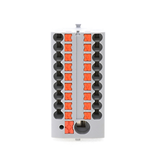 Bloque de terminales de Riel din de conexión rápida, enchufe Push-in de alta calidad, PT Fix, nuevo diseño - Product Image 2