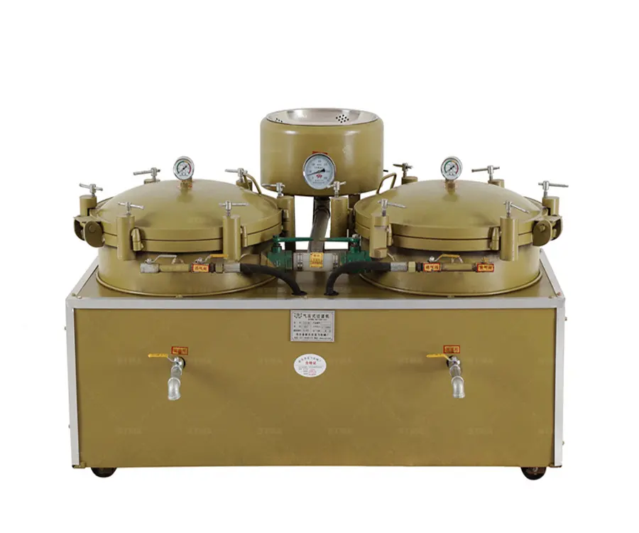 BTMA-máquina de filtro de aceite de cocina a presión de aire, filtro de aceite de cocina, a la venta
