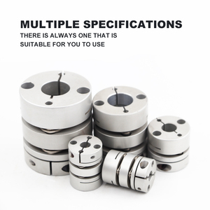 GL-33 डबल डायाफ्राम इलास्टिक युग्मन उच्च संवेदनशीलता एल्यूमीनियम मिश्र धातु युग्मन स्क्रू मोटर एनकोडर - Product Image 5