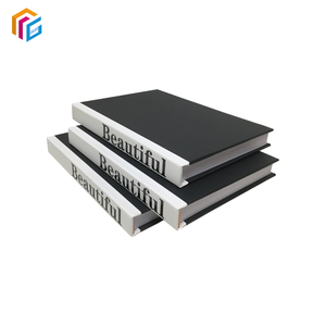 免费样品定制印刷空白页堆叠书籍哑光层压精装装饰书 - Product Image 3
