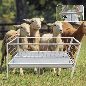 Jh-mech dễ dàng để lắp ráp 2 trong 1 hay & hạt <span class=keywords><strong>Feeder</strong></span> Heavy-Duty công suất lớn thép mạ kẽm feeders cho chăn nuôi - Product Image 4