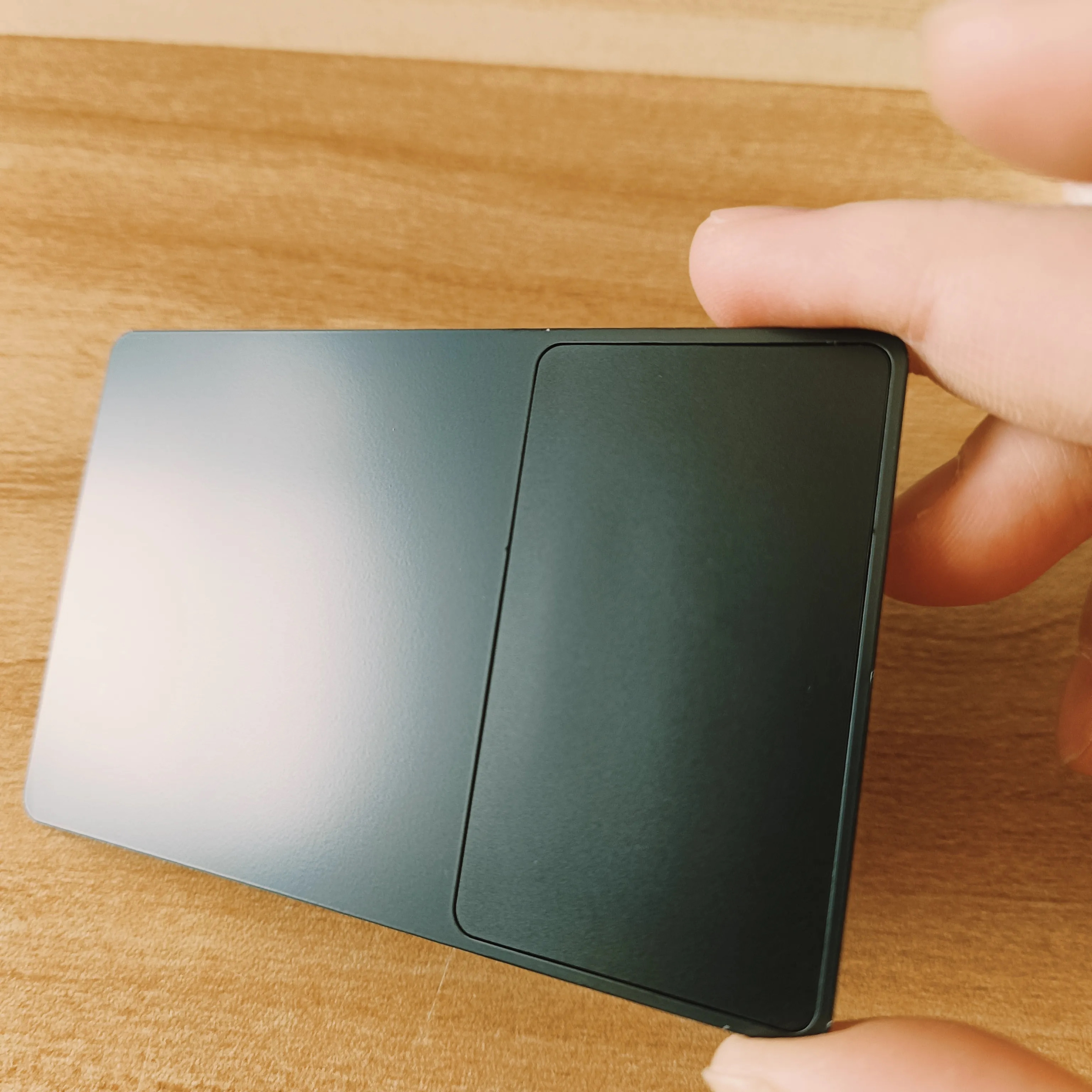 noir mat avec rectangle
