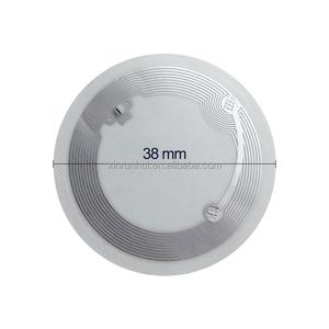 Slixl 32 Byte UID E00403 NFC Tag chip Antenna Anti Counterfeiting Wet <strong>Inlay</strong> Slix-L Tamper Proof Label RFID Sticker <strong>I</strong>_<strong>Code</strong> SLIXL