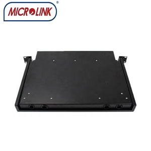 Panel de parche de fibra óptica tipo cajón deslizante estante de 19 pulgadas, 1U, 24 puertos SC, marco de distribución dúplex ODF con coletas y adaptador - Product Image 6