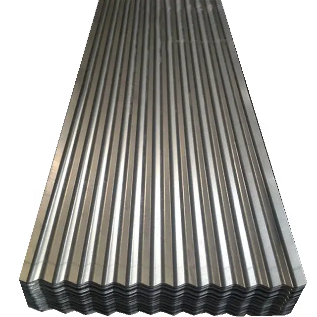 Galvanized Steel Corrugated Roofing Sheet Gi Zinc Coated Steel Plate Factory Price