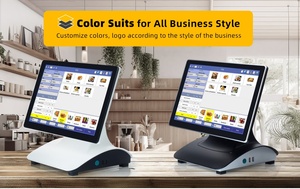 Oem <span class=keywords><strong>Android</strong></span> All-in-One cảm ứng thiết bị đầu cuối POS cao cấp hệ thống POS Máy - Product Image 6