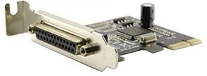 1端口PCI Express双型材平行适配器卡-SPP/EPP/ECP-1x DB25 IEEE 1284 PCIe平行卡 - Product Image 3