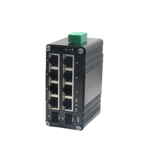 Fast <strong>Ethernet</strong> 10 Ports Poe Media Converter Series with SFP Slot <strong>Ethernet</strong> Switch Featuring QoS Function - Product Image 1