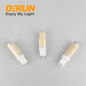 หลอดไฟ LED G9 6W เทียบเท่า60W หลอดฮาโลเจน3000K 540LM AC 120V G9สำหรับไฟ LED บ้าน LED-G9