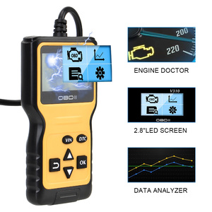 自動車診断ツールV310 OBD2スキャナー自動車アクセサリーEOBD/OBDIIコードリーダーELM327故障スキャンツール付き - Product Image 4