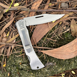 Brazil Nga 3Cr13 thép không gỉ canivete chiến thuật canivete Túi tatico de bolso mới lạ sản phẩm giáng sinh emhtiii dao - Product Image 3